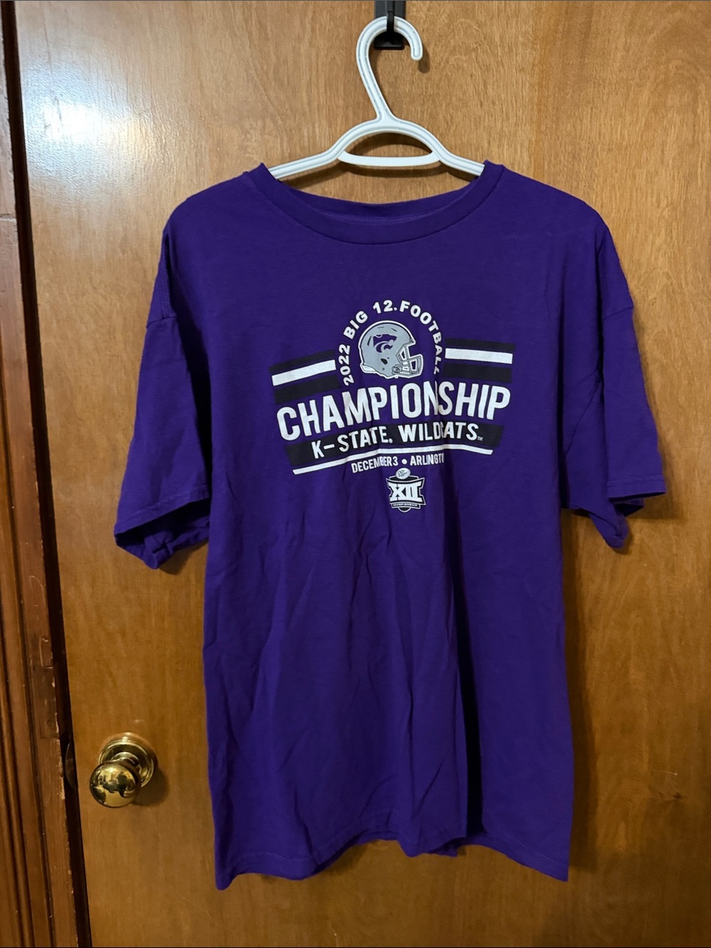 K-State Wildcats Purple Championship Short-Sleeve Tee